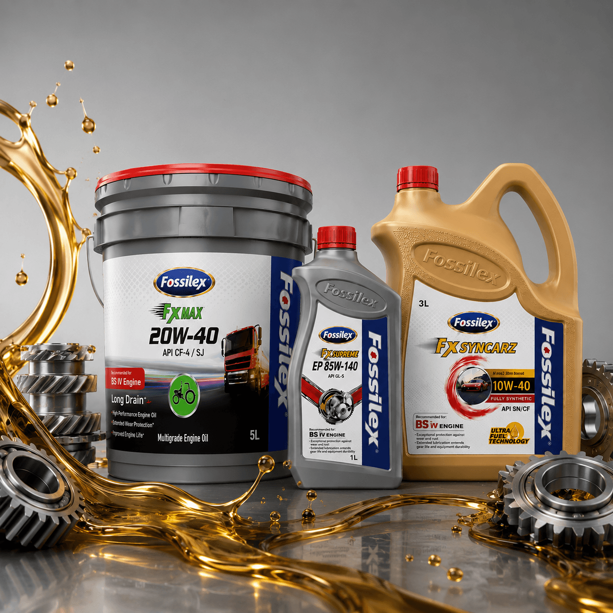 Fossilex lubricant products